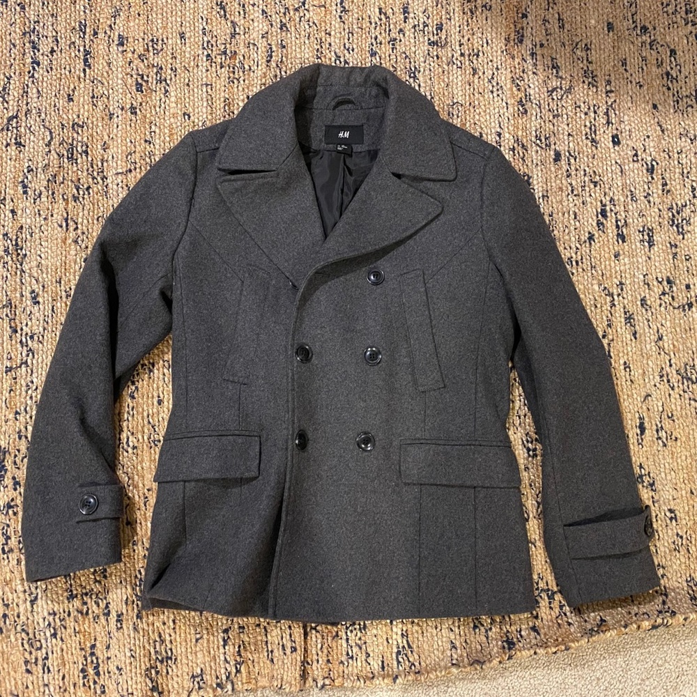 H&M Peacoat